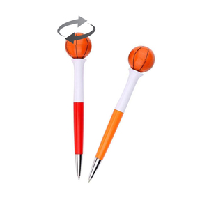 NP-097 Bolígrafo Giratorio con Forma de Pelota de Béisbol, Fútbol o Baloncesto con Logotipo para Regalo Promocional - Product Image 4