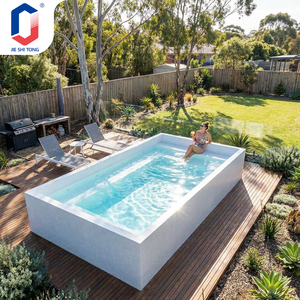 Heavy Duty Above Ground Swimming Pool Eco Safe Material Easy Install For Hotel Resort Project pool - Product Image 6
