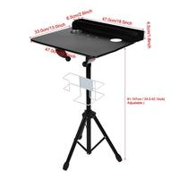 Hadiyah réglable tatouage travail bureau Table support professionnel tatouage Station corps Art tatouage approvisionnement