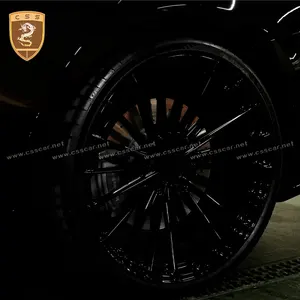 Bánh xe màu đen vành nhôm hành khách hợp kim bánh xe vành 22 inch bra-b phong cách bánh xe cho Mercedes bens S Class W223