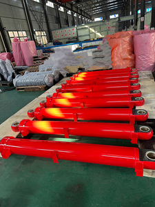 खुदाई के लिए भारी शुल्क बूम हाइड्रोलिक सिलेंडर 25 टन क्षमता 2000 मिमी स्ट्रोक हार्ड क्रोम डबल अभिनय - Product Image 1