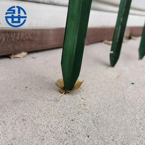 Poteaux de clôture en métal en forme de Y, installation facile, anti-rouille, imperméables, poteaux de clôture agricole, <span class=keywords><strong>bois</strong></span> traité thermiquement <span class=keywords><strong>pour</strong></span> clôtures sportives - Product Image 6