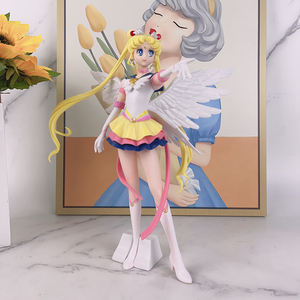 23CM Joli Soldat Sailor Moon Action Figures Cartoon PVC Toy Ornament Collectible Anime Figure - Product Image 1