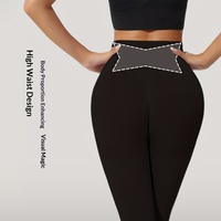 Nouveau pantalon de yoga et de sport transfrontalier pour femme, taille haute, élastique, anti-transpiration, pour activités de plein air