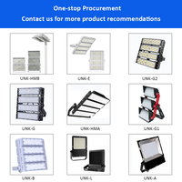 Harga Terbaik Garansi 5 Tahun 50w 100w 150w 200w 250w 300w 400w 500w 600w 800w 7070smd Lampu Sorot LED Tiang Tinggi Luar Ruangan