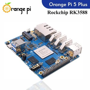 ORANGE Pi 5 plus 4 8 16แรม32GB, RK3588คอมพิวเตอร์บอร์ดเดี่ยวโมดูล PCIe Wifi6.0ภายนอก + BT5.0 SSD Pi5รัน Android ORANGE Pi 5 - Product Image 2