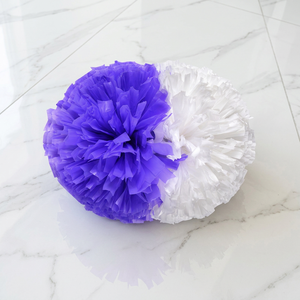 Kit de Pompones Personalizados para Animadoras, Pompones de Plástico Metálico Mate con Franjas Metálicas para Animadoras - Product Image 4