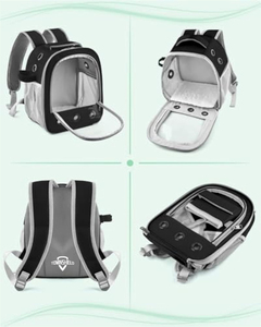 Nueva Mochila Transpirable <span class=keywords><strong>y</strong></span> Expandible para Perros <span class=keywords><strong>y</strong></span> Gatos, Mochila para Perros - Product Image 4