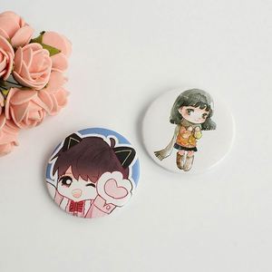 เข็มกลัดโลหะดีบุกแบบกำหนดเองได้ พิมพ์ลายส่วนตัว พร้อมสลักชื่อ - Product Image 3