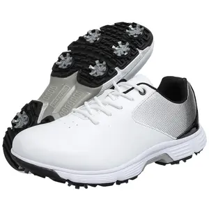 Manufacturer The Modern Athletic Design Part With Recycled Materials Wide Golf Shoes For Men