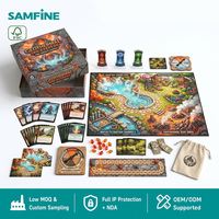 Kooperatives Lernspiel für Familien B Corp Zertifiziertes Smart Packaging Carrom-Brett im Matchbox-Stil