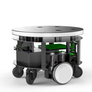 Chasis AGV de robot de navegación automática 4WD con chasis robótico de carga automática de robot de entrega SDK abierto - Product Image 3