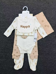 Set di <span class=keywords><strong>Abbigliamento</strong></span> per Neonati all'Ingrosso, Vestiti per Bambino con Simpatici Cartoni Animati, Set di 7 Pezzi - Product Image 5