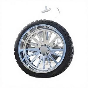 Cerchi Fuoristrada in Lega di Alluminio Forgiato da 16 <span class=keywords><strong>Pollici</strong></span>, Cerchioni a Canale Profondo con Finitura Cromata, Garanzia a Vita, Nuovi per Camion GMC Chevy - Product Image 2
