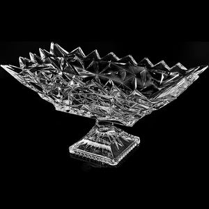 Bol à dessert en verre sérieux, plat en verre sur pied, plat à fruits, bols à fruits transparents, bol à compote en verre avec pied - Product Image 1