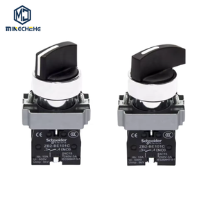Interruptor Selector Rotatorio Industrial de 22mm, 2 Posiciones, 3 Posiciones Mantenidas, Modelos XB2BD33C, XB2BD25C, XB2BD41C, XB2BD21C, XB2BD35C - Product Image 1