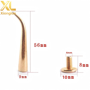 Rivets résistants aux morsures d'animaux, en cuivre pur de qualité supérieure, pour accessoires, vêtements en cuir, crochets de coude et matériaux de bijouterie - Product Image 4