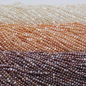 Collier DIY pour femmes, petit collier baroque, perles d'eau douce naturelles, perles lâches à deux faces, accessoires pour cheveux, pinces à cheveux - Product Image 2