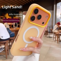 Étui de protection magnétique double usage pour iPhone 18 17 16 15 14 13 12 11 Pro Max, en TPU simple et résistant aux chutes