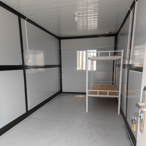 รับผลิตห้องพักแบบพับได้เคลื่อนย้ายได้ชั้นเดียว วัสดุเหล็ก สำหรับโรงแรม แบบสั่งทำขายส่ง - Product Image 5