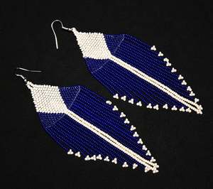 Native Beaded Earrings - Product Image 1