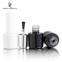 Flacon vide de 6 ml pour échantillon gratuit de gel UV, vente en gros OEM, logo personnalisé, marque privée, flacon de vernis à ongles en gel, pour salon de manucure