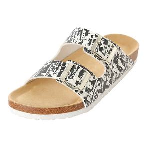Sandalias de suela de corcho biológico con correas de hebilla para mujer, de alta calidad, con hermoso estampado, gran oferta - Product Image 3