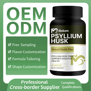 OEM sợi tự nhiên bổ sung Psyllium vỏ viên nang hữu cơ Psyllium vỏ tự nhiên giải độc bền vững có nguồn gốc viên nang - Product Image 4