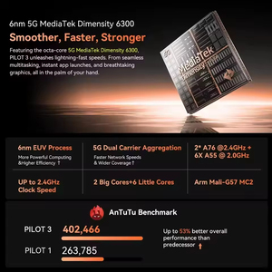 Blackview OSCAL PILOT 3 5G AI Smartphone resistente Nuevo 6,78 \ "2,4 K Pantalla 120Hz 12GB 256GB MTK 6300 Octa Core LTE 7500Amh Teléfonos - Product Image 5