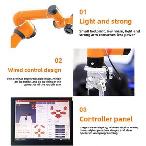 Robot Colaborativo AUBO I5 de 5 kg |   Actualizado de I3 |   Máquina de ensamblaje de precisión para enseñanza y operación (Drag Teaching) - Product Image 2
