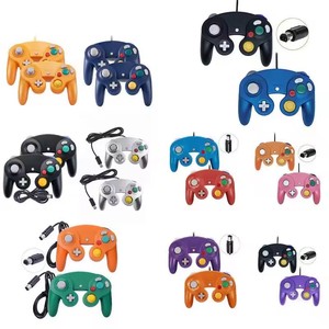 Controlador portátil ergonómico con cable USB para Gamecue NGC <span class=keywords><strong>Joystick</strong></span> Handle Control Gamepad Joypad Manette - Product Image 6