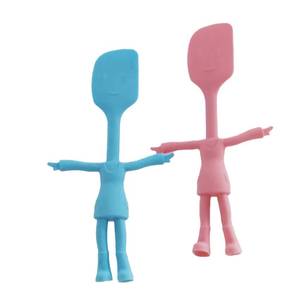 Spatule et brosse en silicone mignonnes pour enfants, ustensiles de cuisine - Product Image 2