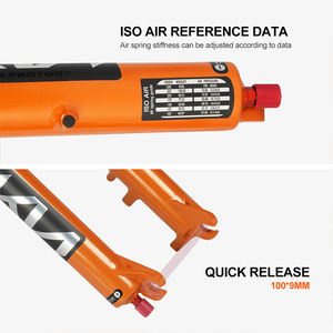 <span class=keywords><strong>Fourche</strong></span> de VTT en alliage d'aluminium TOSEEK 29, suspension pneumatique, <span class=keywords><strong>fourche</strong></span> à suspension 120 mm, axe traversant 15*110 mm, accessoires de vélo - Product Image 5