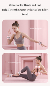 ข้อมือและข้อเท้าปรับได้สำหรับโยคะ,<span class=keywords><strong>เต้น</strong></span>รำ,แบร์,พิลาทิส,<span class=keywords><strong>คา</strong></span>ร์<span class=keywords><strong>ดิ</strong></span><span class=keywords><strong>โอ</strong></span>,แอโรบิก,เดิน - Product Image 5