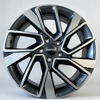 1 pièce Jante en alliage forgé 15-26 pouces Gris canon finition usinée Jantes de voiture personnalisées Y000