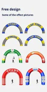 Arco Inflable Personalizable, Resistente al Agua, a los Rayos UV y a Desgarros, de Instalación Rápida, para Publicidad Exterior y Competencias - Product Image 5
