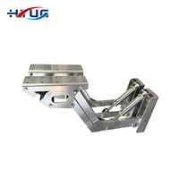 Vérin hydraulique marin pour plateforme de bain et pont mobile de piscine en acier inoxydable