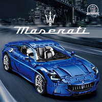 Cool Blue 11010 Marlatti Sports Car, Modelo Conmemorativo del 110 Aniversario, Auto de Carreras, Bloques de Construcción, Modelo de Plástico ABS, Juguete