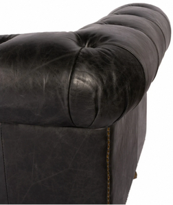 Sofá Chesterfield de 2 Plazas de Calidad Premium Hecho con Cuero Lujoso, Perfecto para la Sala de Estar, Comodidad y Elegancia en el Hogar - Product Image 6