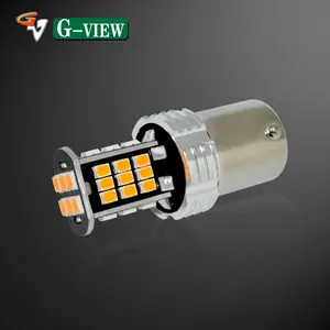 슈퍼 canbus 오류 무료 led 자동 조명 bau15s 30smd 3020 앰버 자동차 전구 PY21W led 전구 신호등