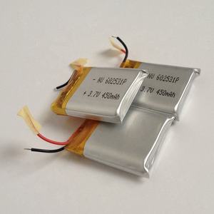 איכות גבוהה 3.7v 450mah 602040 602530 <span class=keywords><strong>li</strong></span> יון פולימר גיבוי סוללה עבור gps tracker - Product Image 2