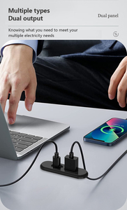 Popolare mobile desktop incorporato USB e tipo C 5 v2a <span class=keywords><strong>presa</strong></span> <span class=keywords><strong>per</strong></span> <span class=keywords><strong>iphone</strong></span> samsung huawei - Product Image 3