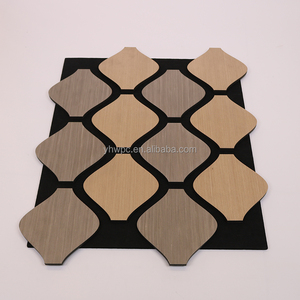 Paneles Acústicos de Madera con Diseño Moderno de Pirámides, Revestimiento de Fieltro, Diseño 3D para una Mejor Absorción de Sonido de Baja Frecuencia - Product Image 5