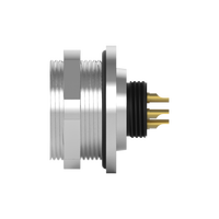 Connecteur industriel étanche IP67 à 5 broches, type à souder M12*0.5, avec câble et bornes, 125V 3A, bon prix