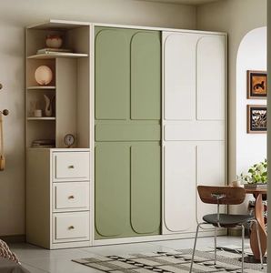 <span class=keywords><strong>ตู้</strong></span><span class=keywords><strong>เสื้อผ้า</strong></span>บานเลื่อนห้องนอน<span class=keywords><strong>ตู้</strong></span><span class=keywords><strong>เสื้อผ้า</strong></span>สไตล์ครีม2024ใหม่ของบ้านตู้เก็บของความจุขนาดใหญ่ - Product Image 3
