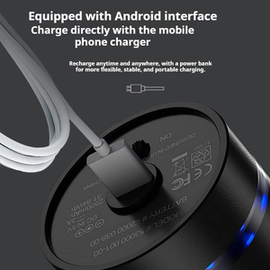 Pistola de masaje muscular profundo con interfaz <span class=keywords><strong>Android</strong></span> Fácil de usar para relajación y liberación de fascia Adiós dolor e hinchazón - Product Image 5