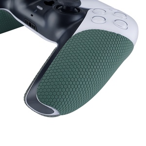 Accessoires de jeu pour Playstation5 PS5, poignées vert pin antidérapantes, autocollants amovibles pour pièces de manette PS5 - Product Image 4