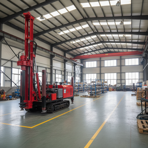 Rig Pengeboran Impak Rotary 500m, Rig Pengeboran Sumur Air dengan Fungsi DTH dan Pengeboran Lumpur - Product Image 4