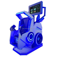 Simulador de Vuelo VR 9D de Alta Calidad de Fábrica en Guangzhou, Máquina de Juego de Simulación VR 9D para Interiores, Centro Comercial, Parque de Aventuras