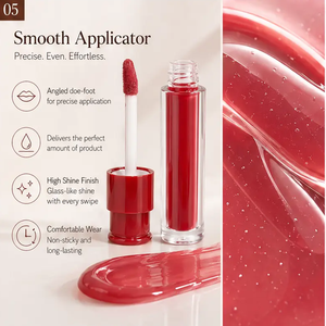 Natural <b>Lip</b> Plumping 5ml Red Hanging Ring Cap Cute Moisturizing <b>Lips</b> Gloss En Gros for Natural Look with Custom Logo - Product Image 5